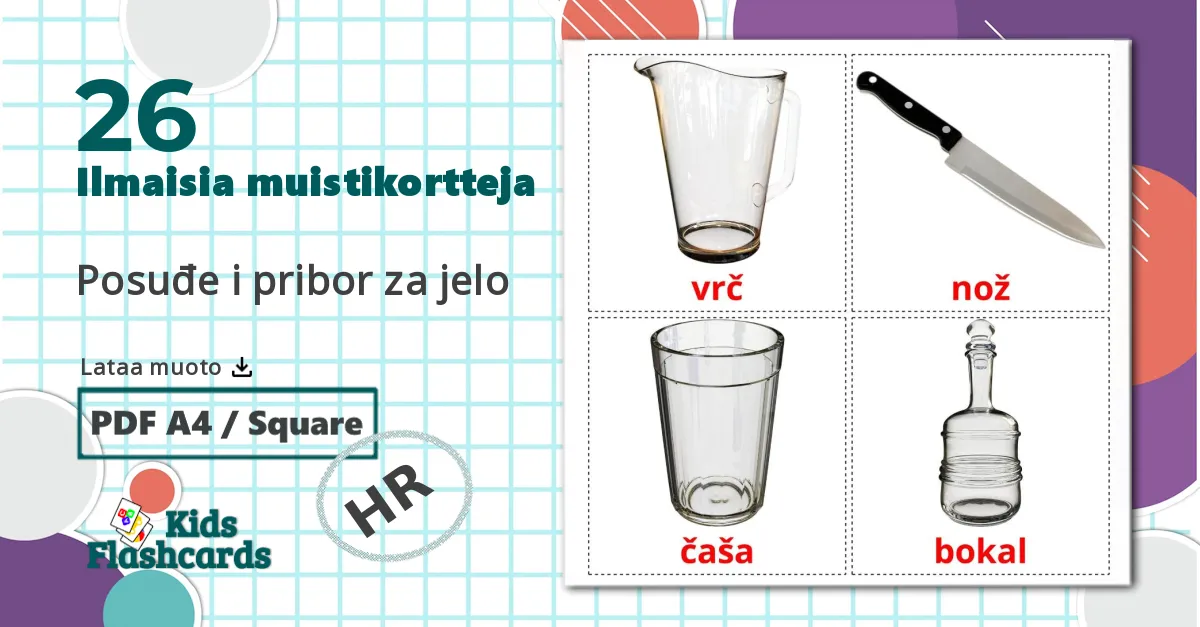 26 Posuđe i pribor za jelo lasten kuvakortit