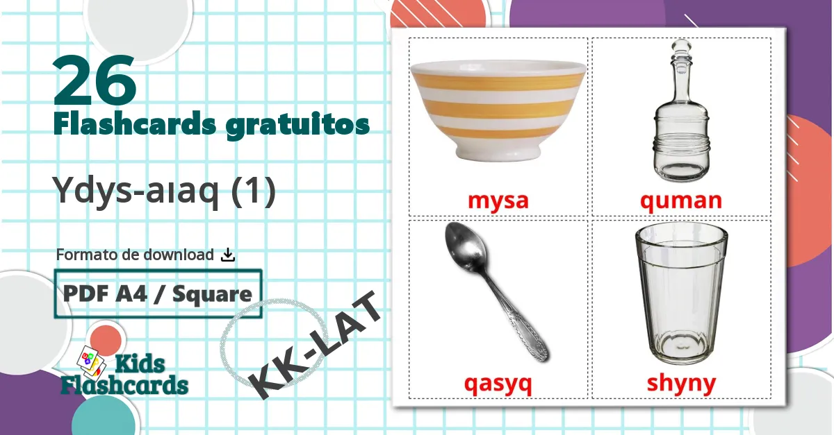 26 Flashcards de Ydys-aıaq (1)