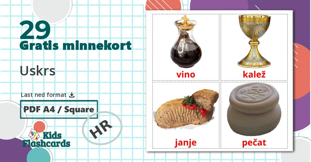 29 Uskrs bildekort
