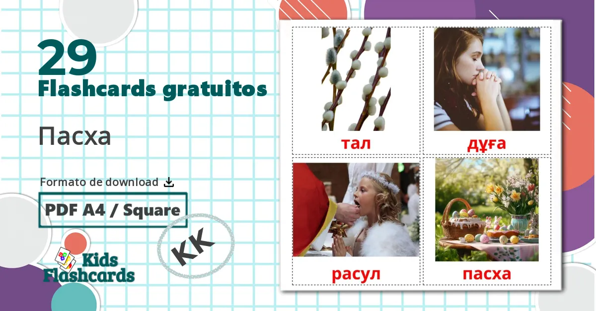 29 Flashcards de Páscoa