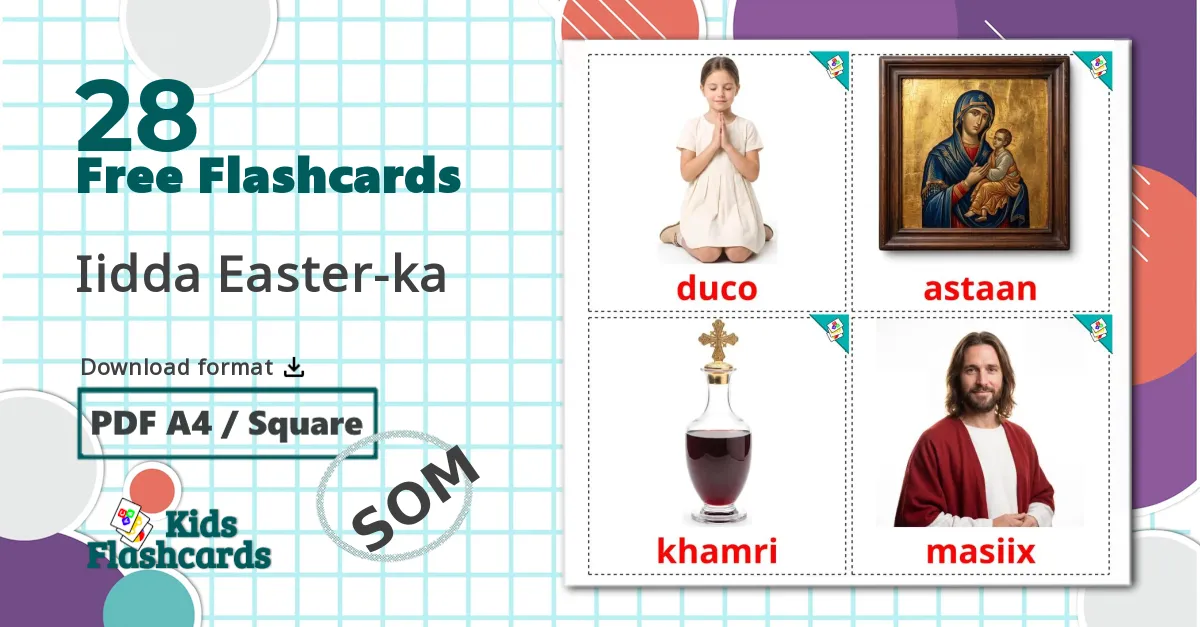 28 Easter flashcards