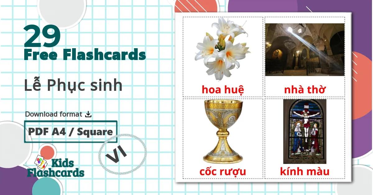 29 Lễ Phục sinh flashcards