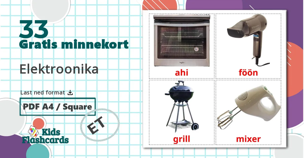 33 Elektroonika bildekort