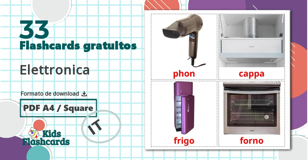 33 Flashcards de Elettronica