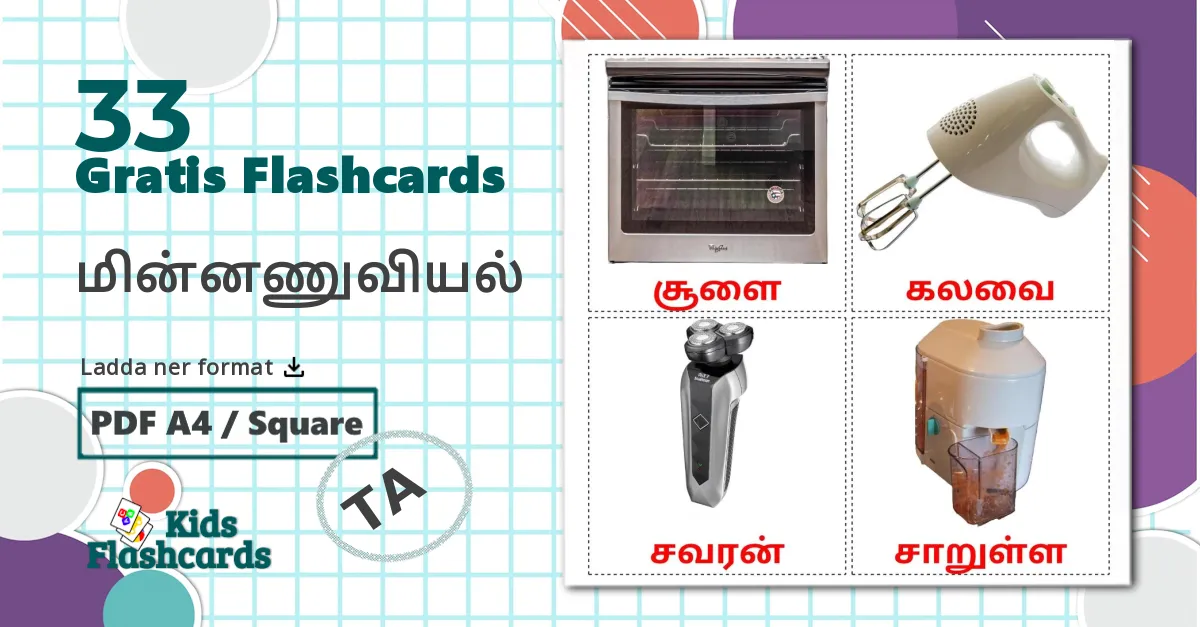 33 மின்னணுவியல் bildkort för barn
