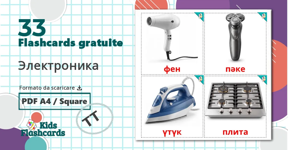 33 flashcards di Elettronica