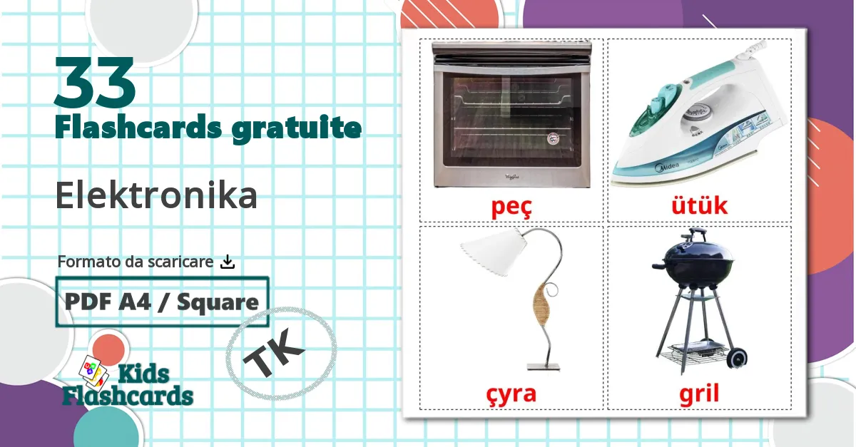 13 Bildkarten für Elettronica