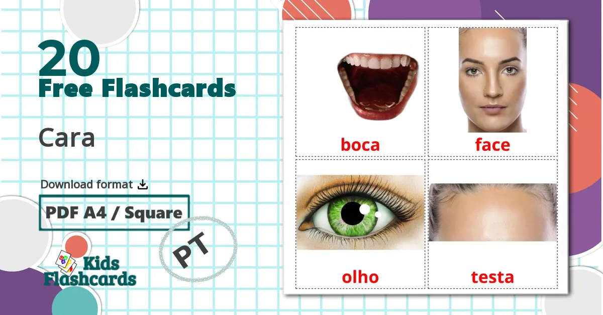 20 Cara flashcards