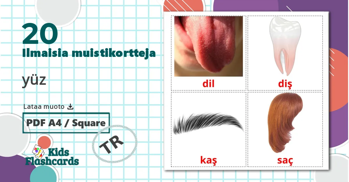 20 yüz lasten kuvakortit