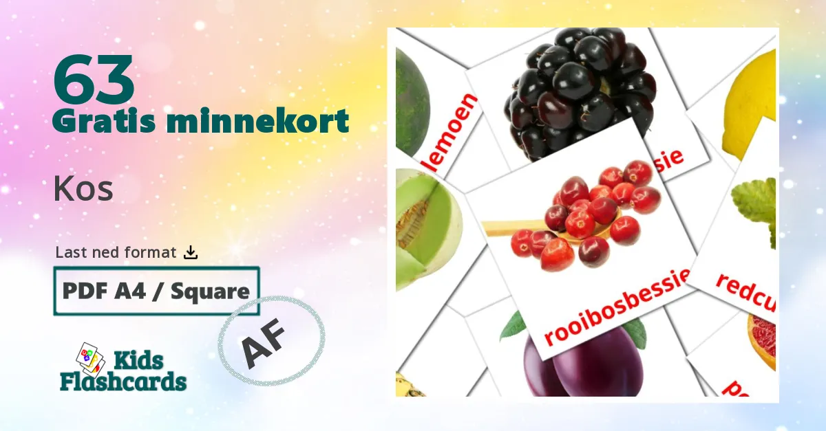63 Kos bildekort