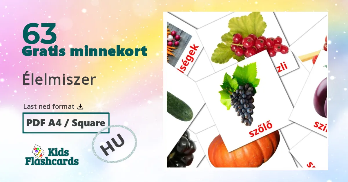 Mat bildekort