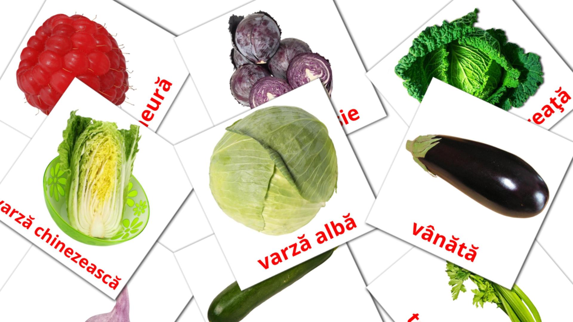 Alimente Flashcards di vocabolario rumeno