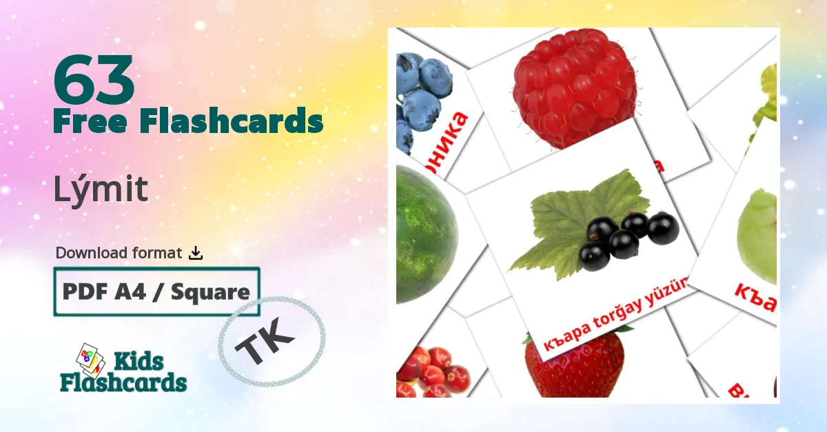 Food flashcards