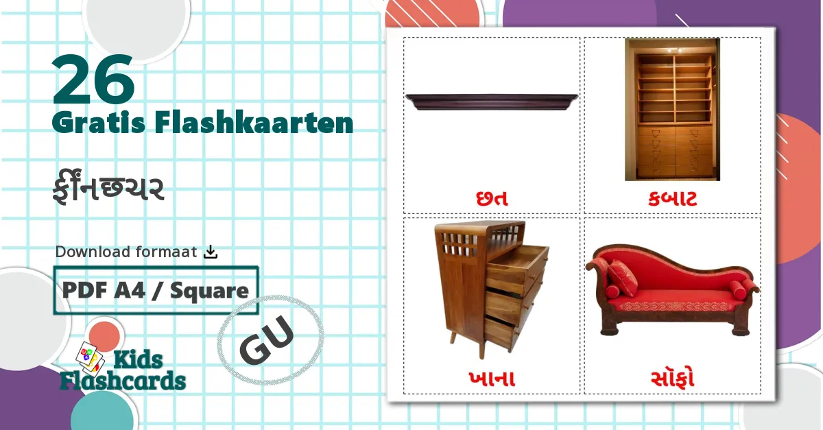 26 Meubels flashcards