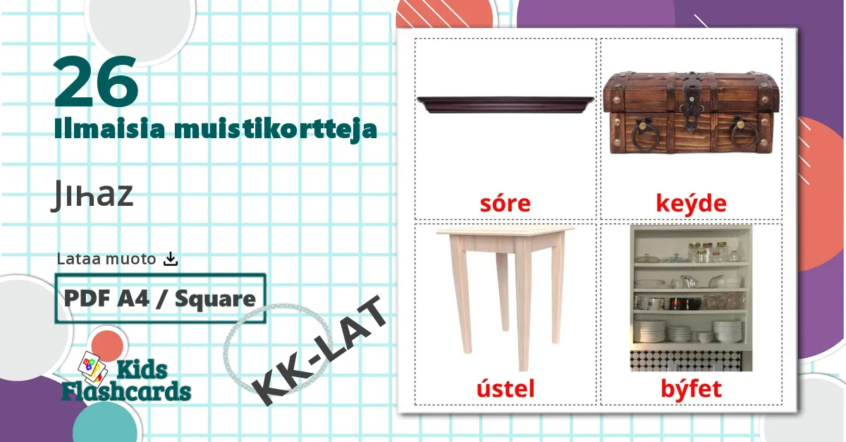 26 Jıһaz lasten kuvakortit