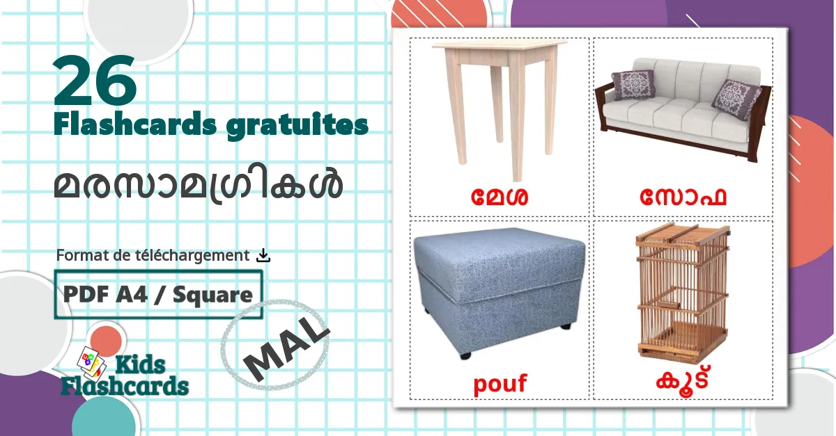 26 Imagiers Les Meubles