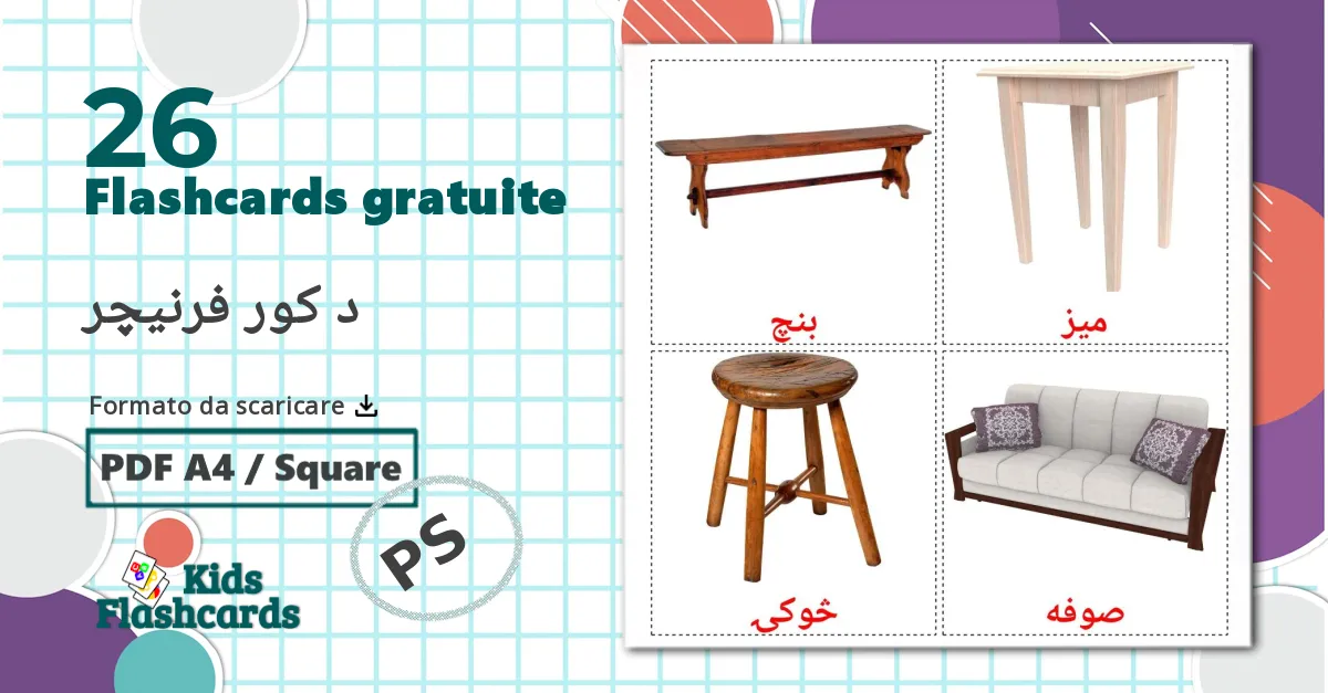 26 flashcards di Mobilia