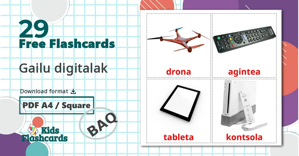 29 Gadgets flashcards
