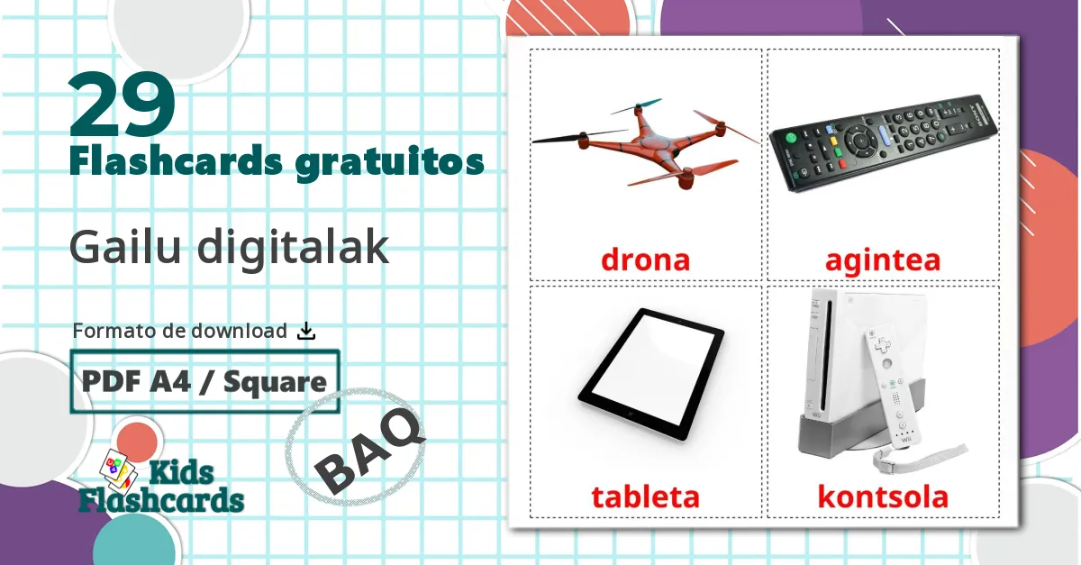 29 Flashcards de Dispositivo