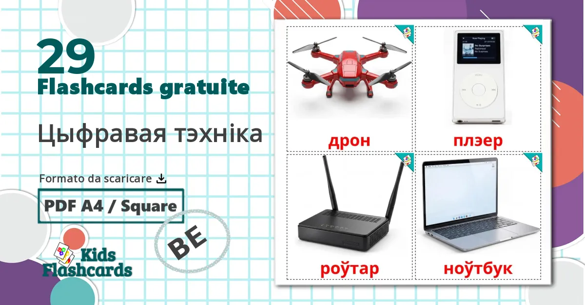 29 flashcards di Dispositivo