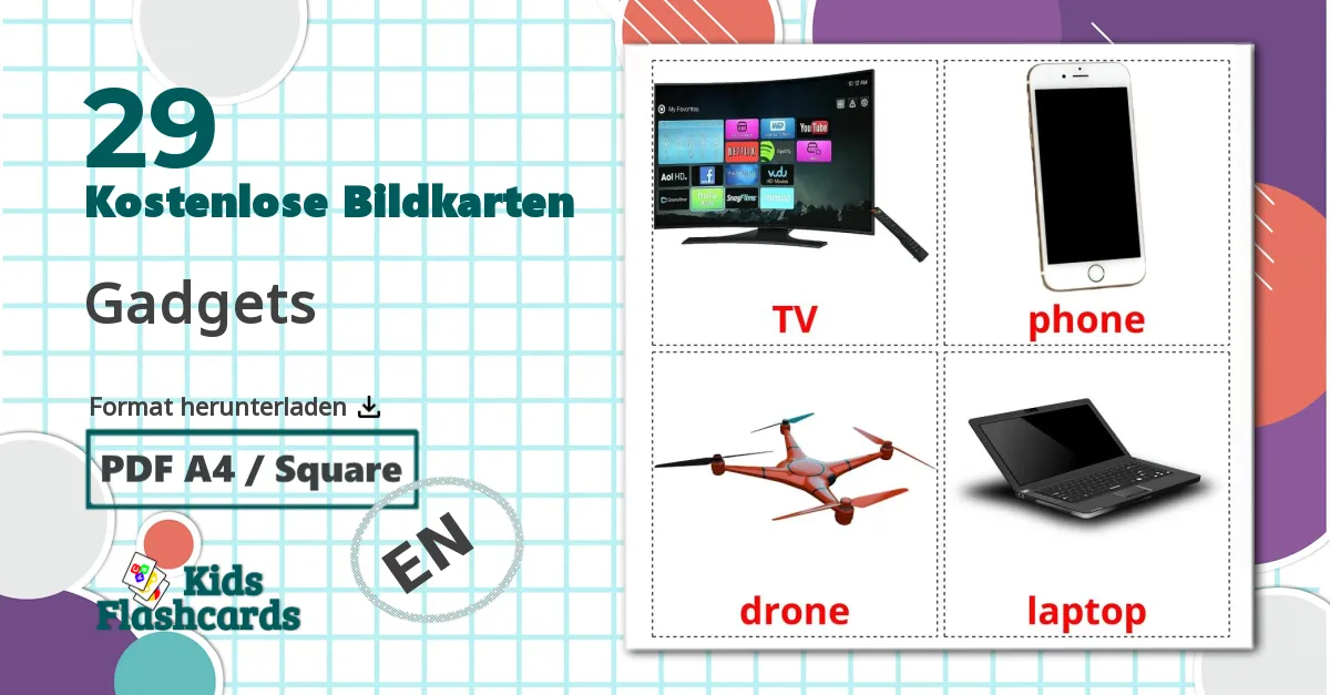 Bildkarten für Digitale Geräte