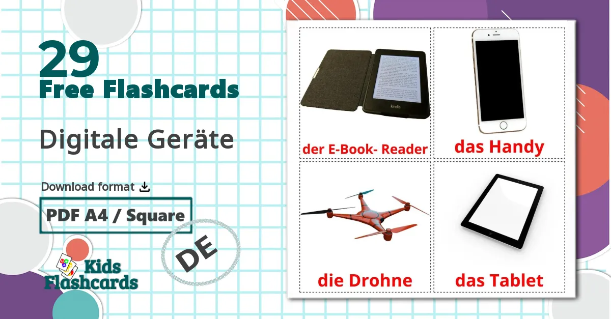 29 Digitale Geräte flashcards