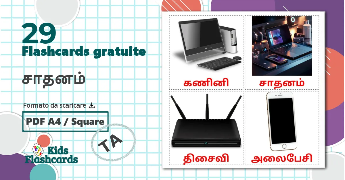 29 flashcards di Dispositivo