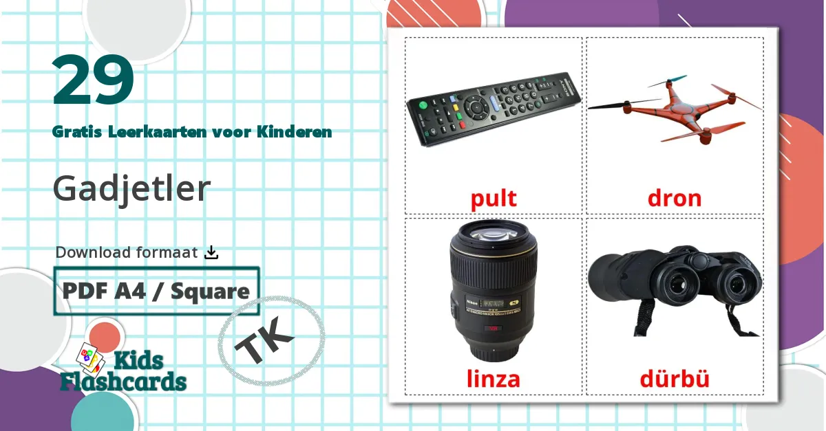 29 Gadgets Leerkaarten voor kinderen