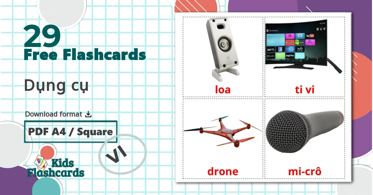 29 Dụng cụ flashcards