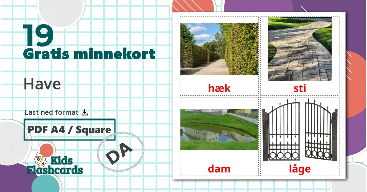 19 Have bildekort