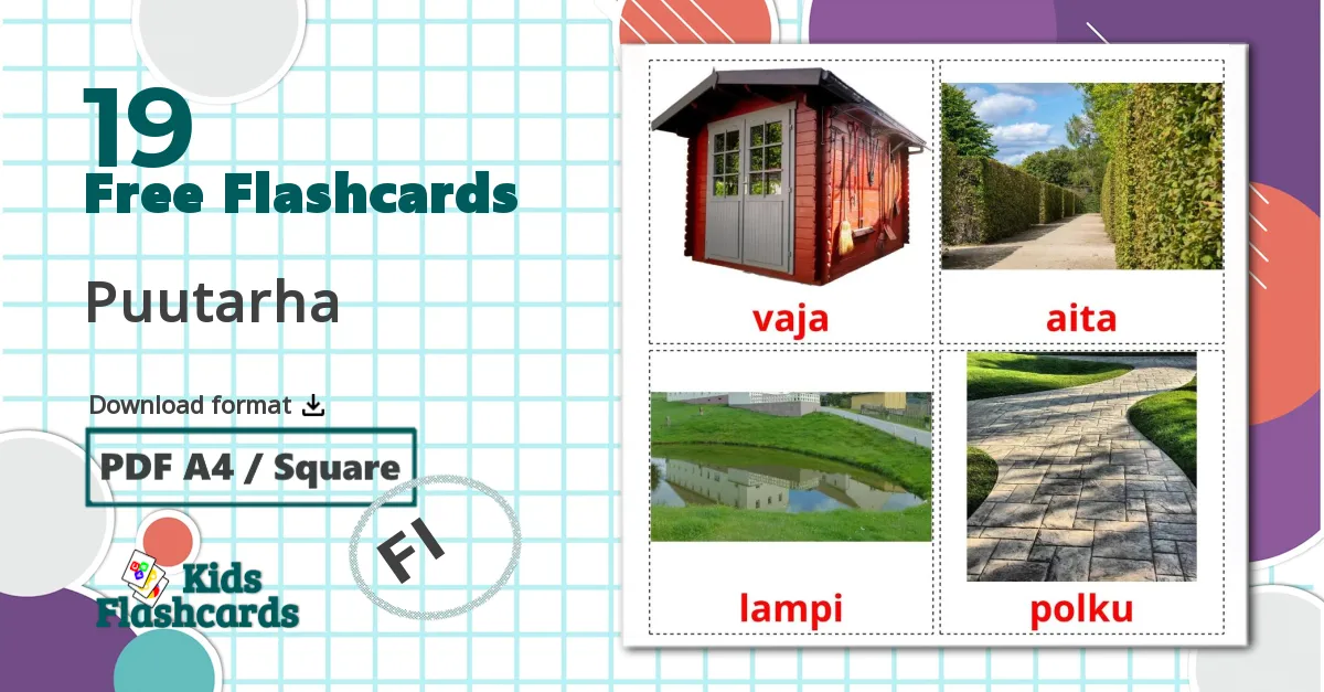 19 Garden flashcards