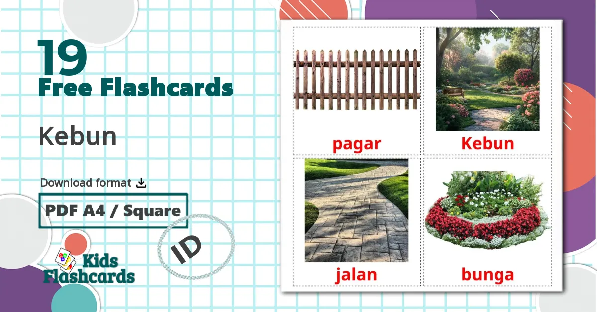 19 Kebun flashcards