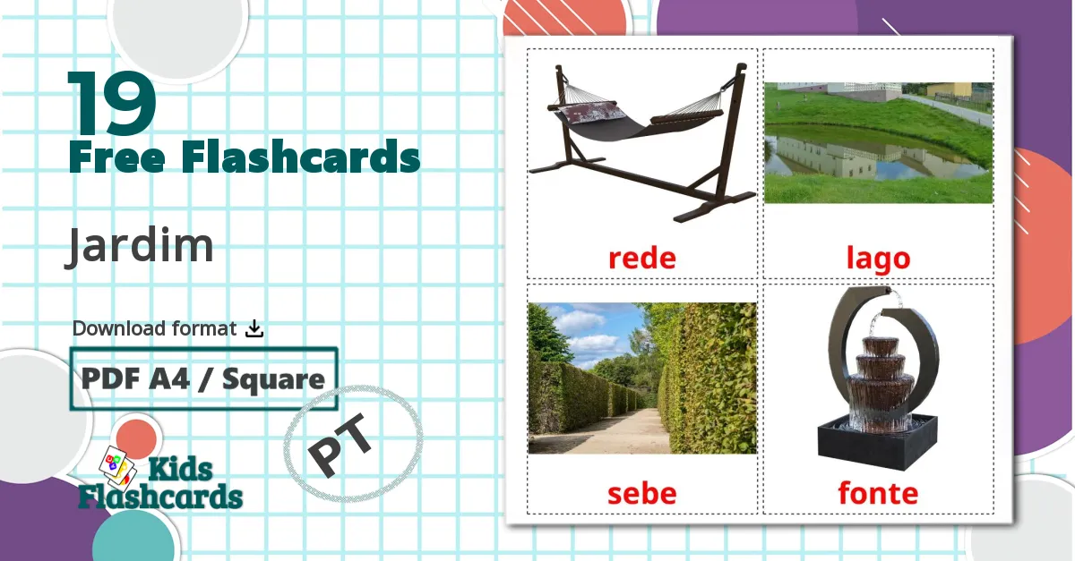 19 Jardim flashcards