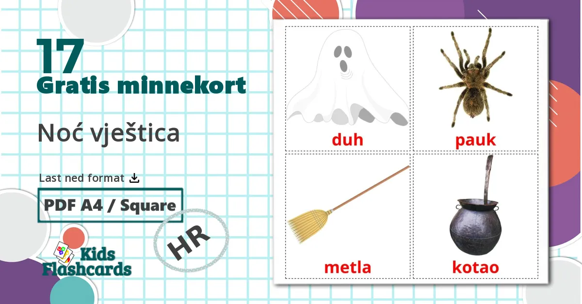 17 Noć vještica bildekort