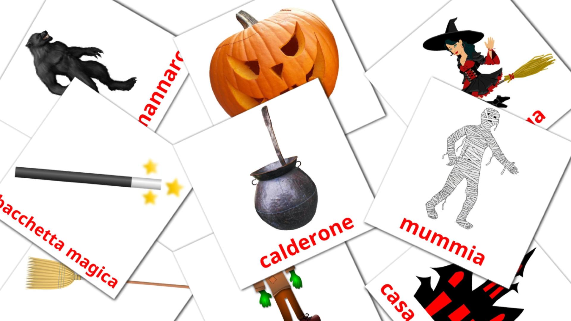 Halloween flashcards