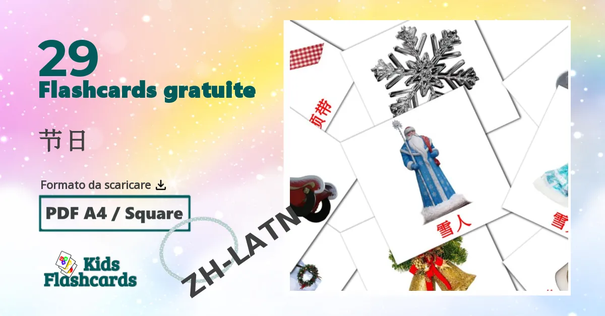 flashcards di Vacanze