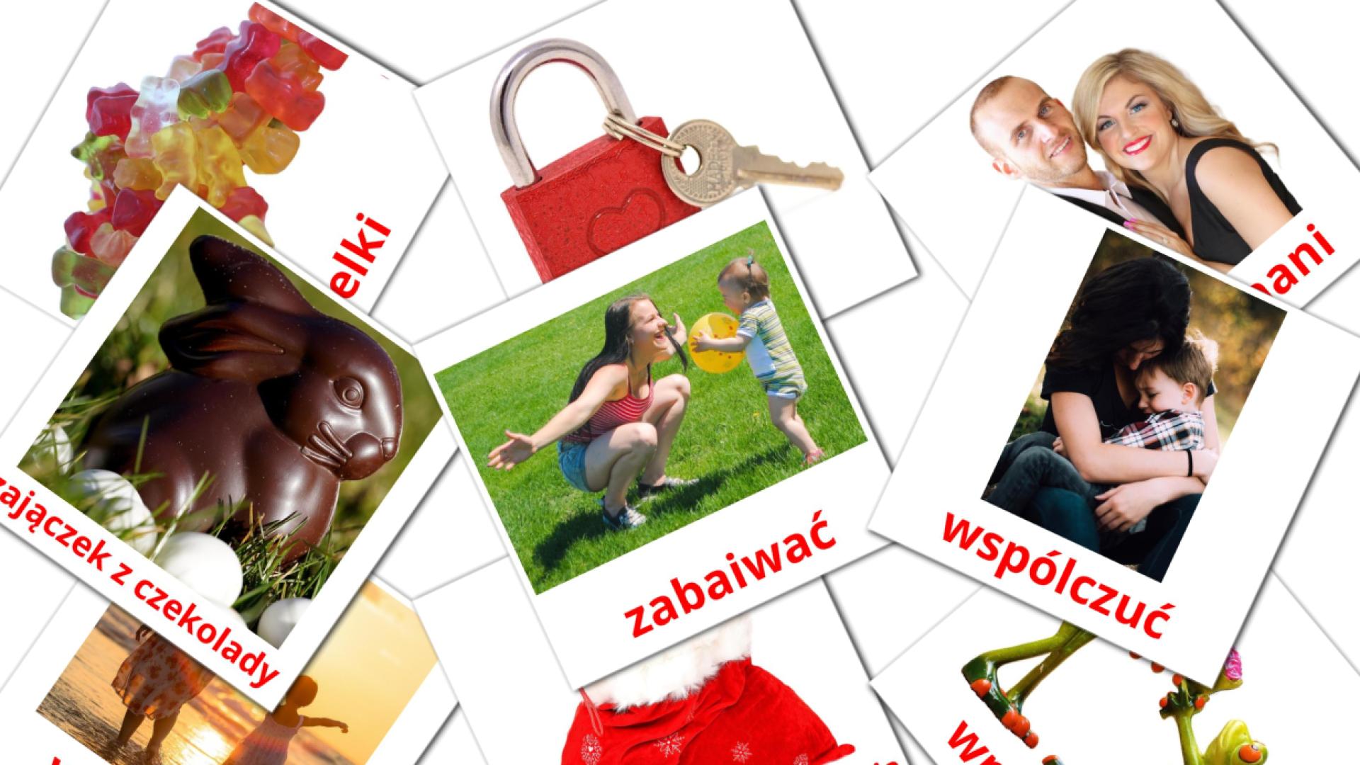 Święta Flashcards di vocabolario polacco