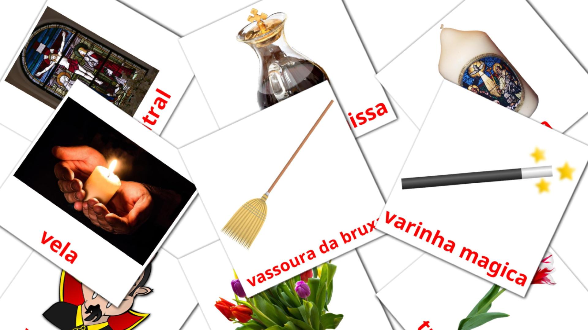 Feriados Flashcards di vocabolario portoghese