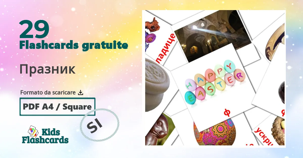 flashcards di Vacanze