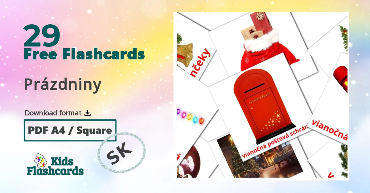 Holidays flashcards