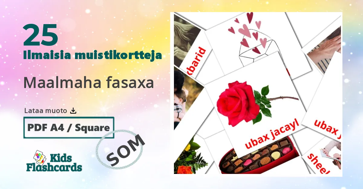 Lomat lasten kuvakortit
