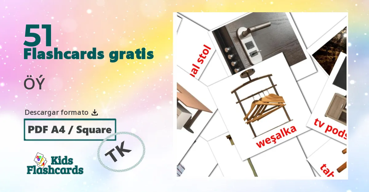 tarjetas didacticas de Hogar