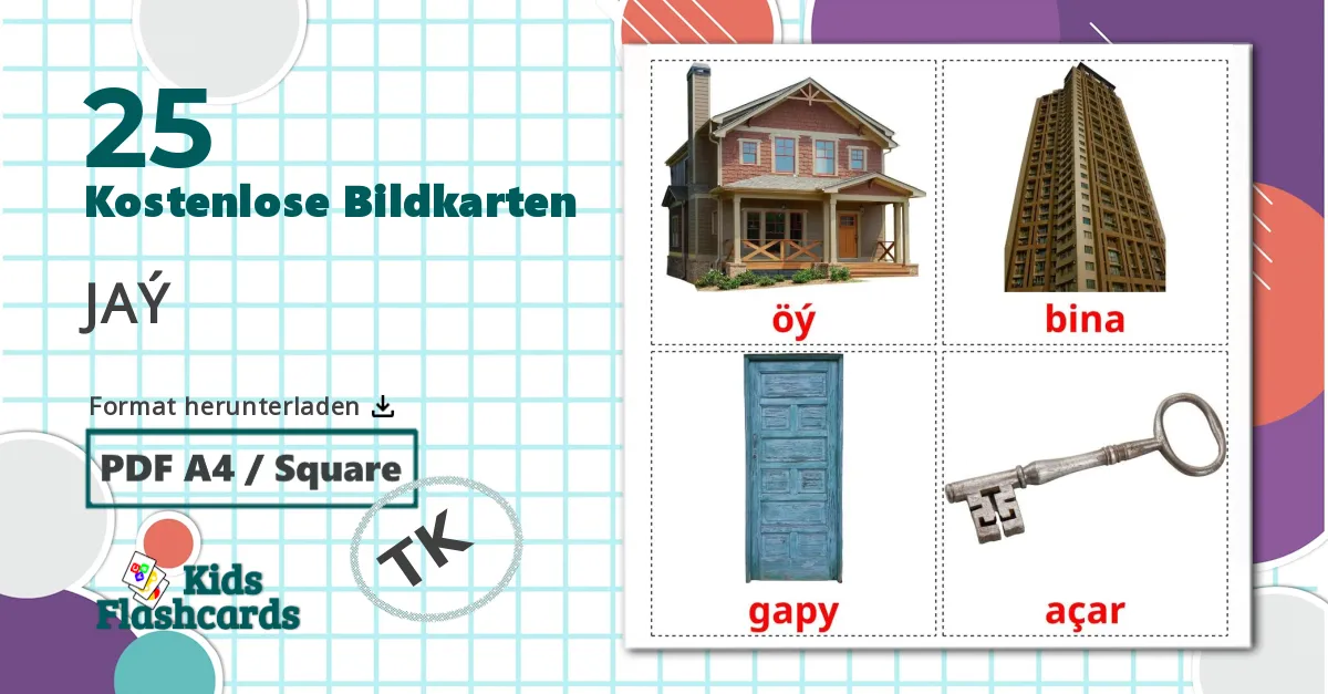 25 Bildkarten für Gegensätze