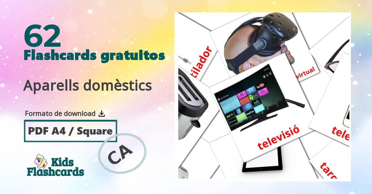 Flashcards de Eletrodomésticos