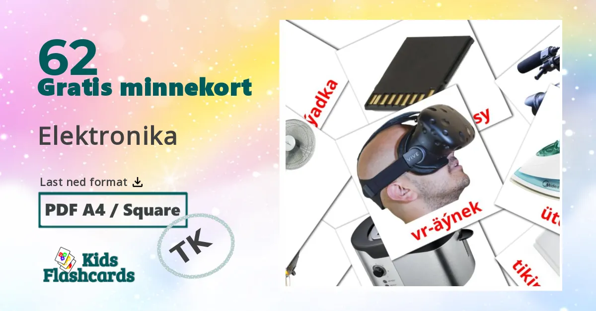 Husholdningsapparater bildekort