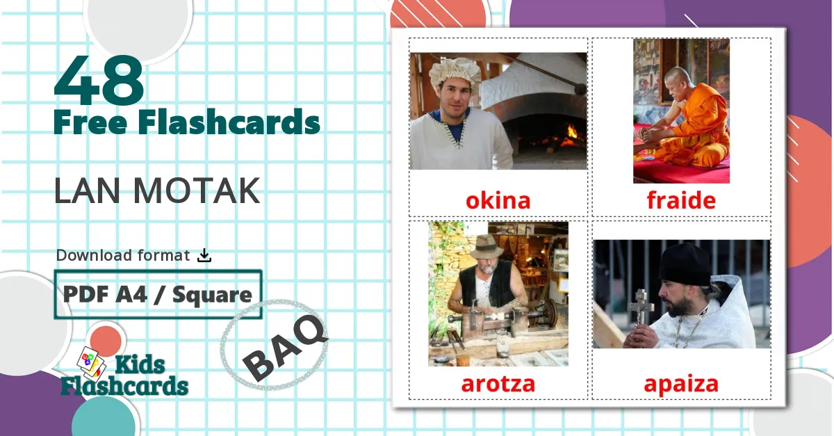 48 Jobs and Occupations flashcards