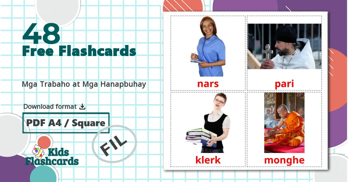 48 Jobs and Occupations flashcards