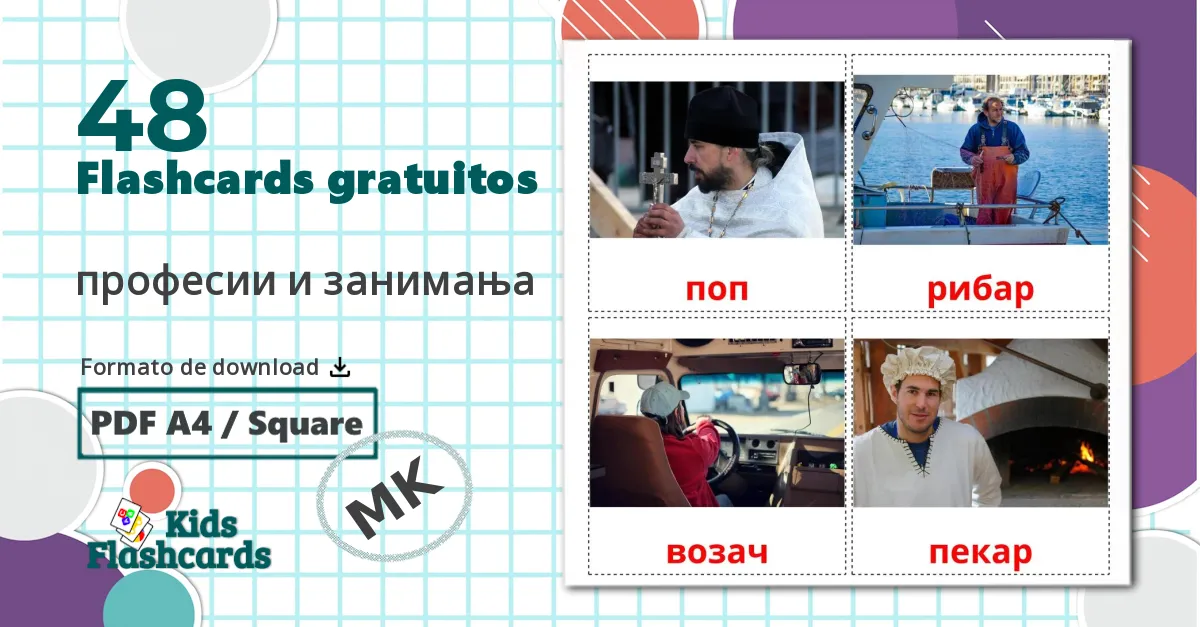 48 Flashcards de Louças e talheres