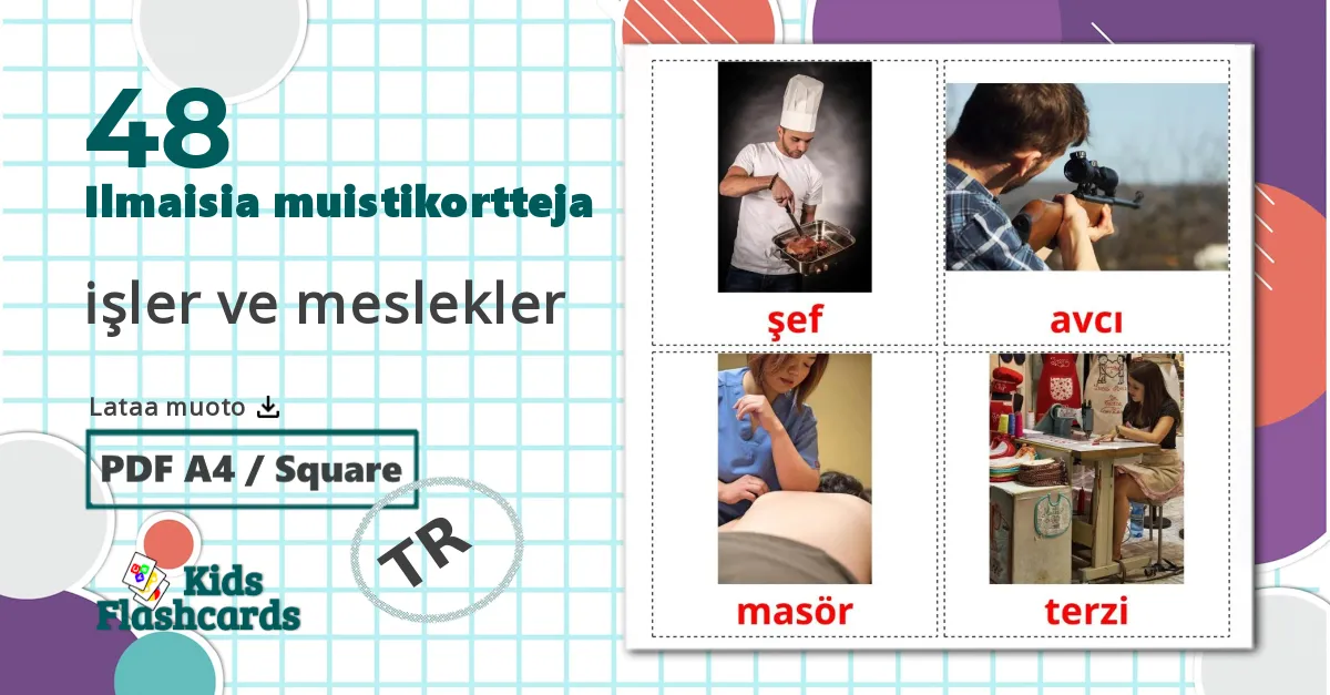 48 işler ve meslekler lasten kuvakortit