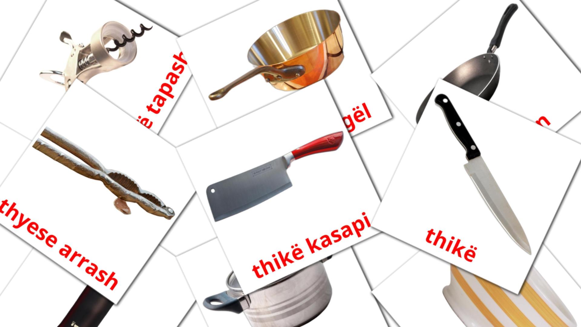 Kuzhina albanian vocabulary flashcards